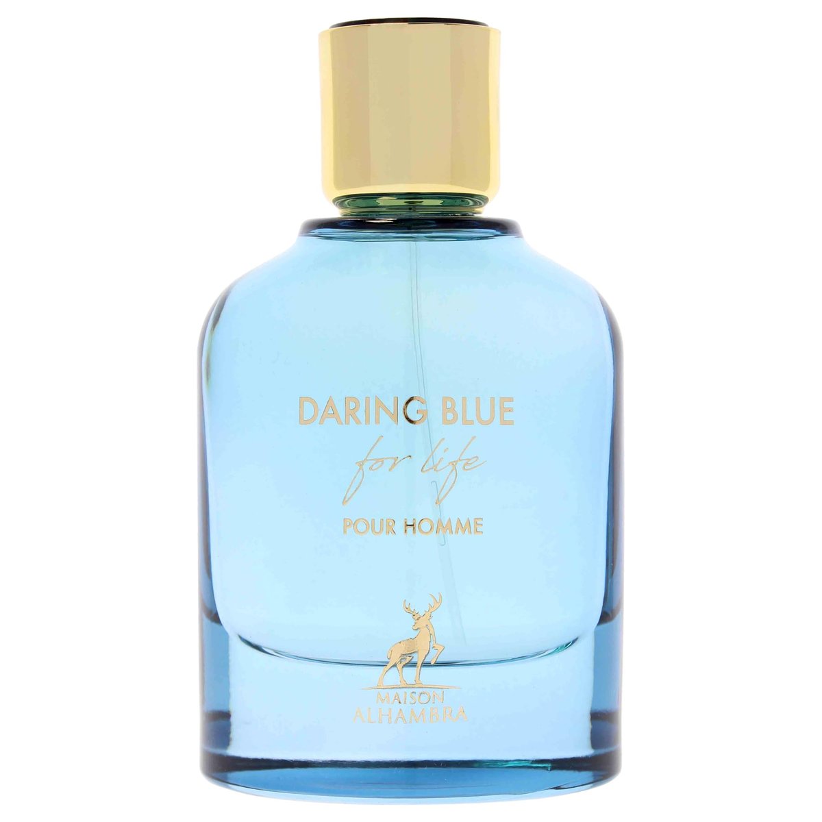 Daring Blue For Life by Maison Alhambra - 3.4 oz Eau de Parfum Spray for Men - görsel 3