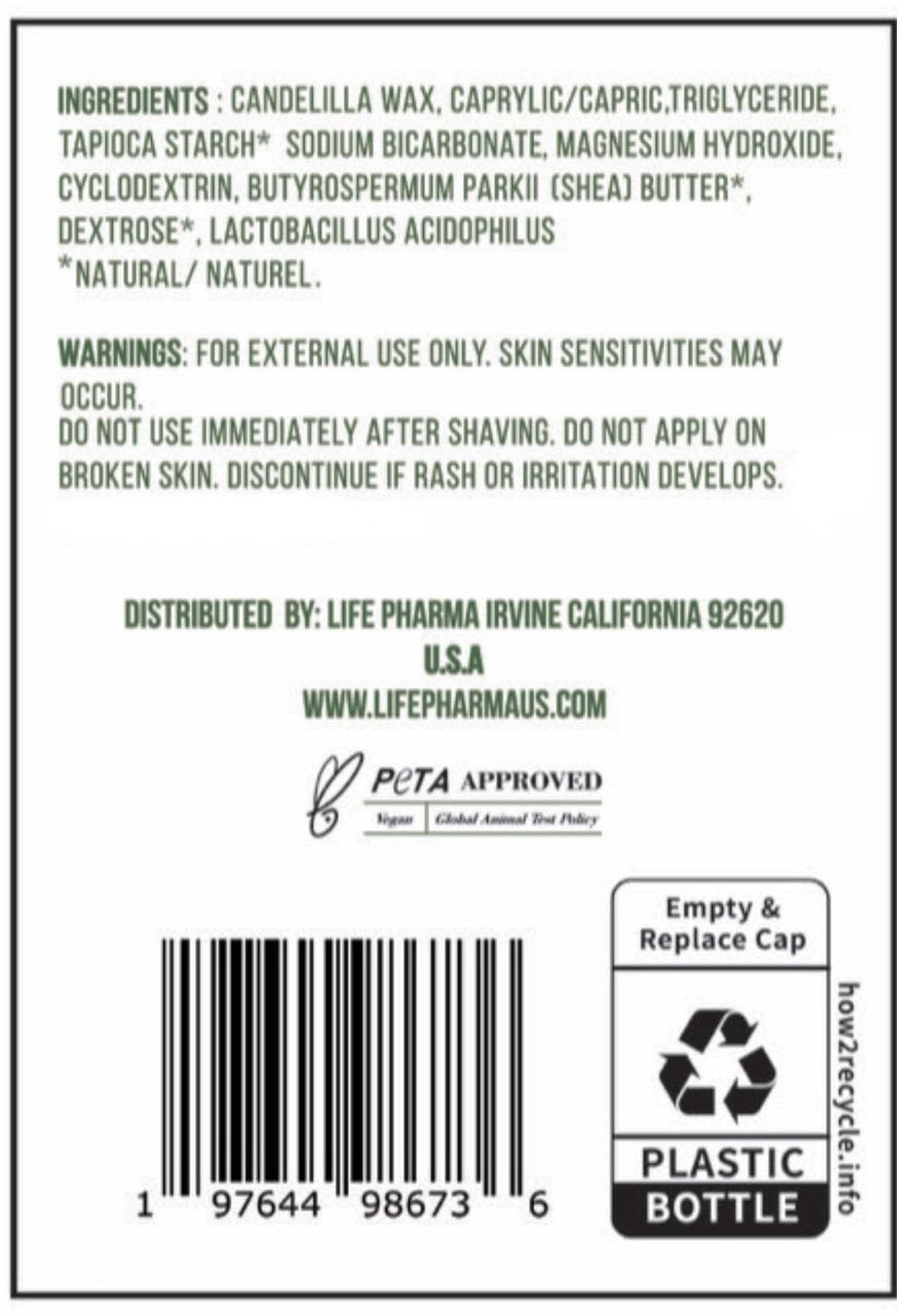 Artifa Natural Deodorant for Kids and Teens | Aluminum-Free, Paraben-Free, Alcohol-Free, Cruelty-Free, 2.65 oz (75 g) - görsel 8