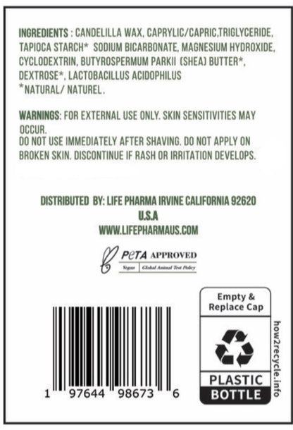 Artifa Natural Deodorant for Kids and Teens | Aluminum-Free, Paraben-Free, Alcohol-Free, Cruelty-Free, 2.65 oz (75 g)