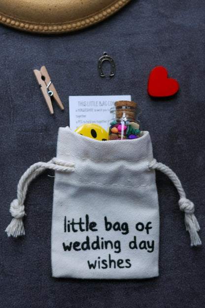 Cute Wedding Day Gifts for Bride from Best Friend - Bride Gifts, Wedding Card, Wedding Blessing Souvenirs, Beautiful Souvenirs for Honeymooner