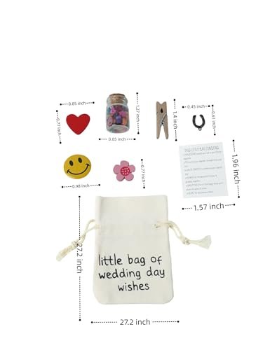 Cute Wedding Day Gifts for Bride from Best Friend - Bride Gifts, Wedding Card, Wedding Blessing Souvenirs, Beautiful Souvenirs for Honeymooner