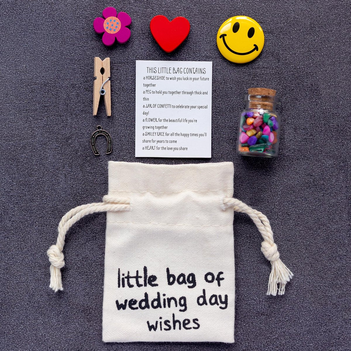 Cute Wedding Day Gifts for Bride from Best Friend - Bride Gifts, Wedding Card, Wedding Blessing Souvenirs, Beautiful Souvenirs for Honeymooner - görsel 5
