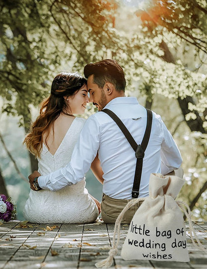 Cute Wedding Day Gifts for Bride from Best Friend - Bride Gifts, Wedding Card, Wedding Blessing Souvenirs, Beautiful Souvenirs for Honeymooner