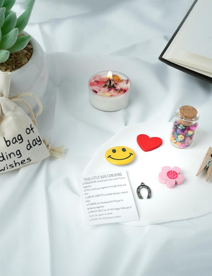 Cute Wedding Day Gifts for Bride from Best Friend - Bride Gifts, Wedding Card, Wedding Blessing Souvenirs, Beautiful Souvenirs for Honeymooner
