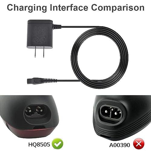 Replacement Charger for Philips Norelco HQ8505 7000 5000 3000 Series & mg7750 Electric Shaver Razor Multigroom Beard Trimmer Power Supply Cord - görsel 4