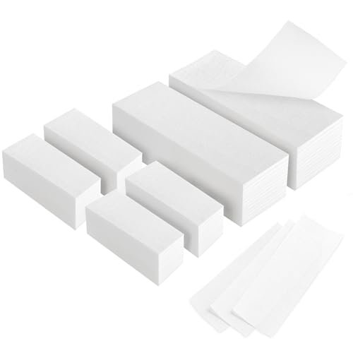 EWVVSS 600-Count Non Woven Wax Strips for Hair Removal - Body and Facial Epilating Wax Strips for Legs, Face, Chest, Back, and Bikini - görsel 2