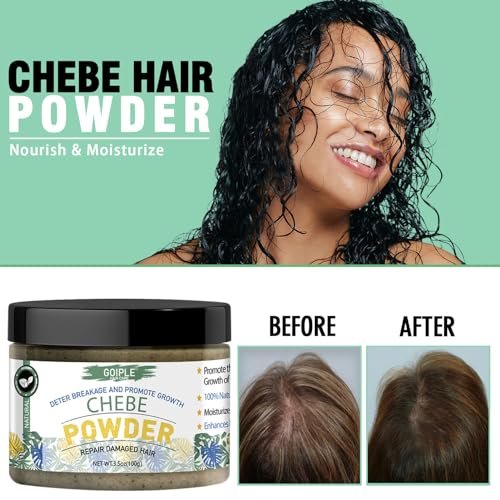 WOZUTUNT Organic African Chebe Powder for Enhanced Hair Growth, Strength & Long Moisturized Hair - 3.5 oz - görsel 10