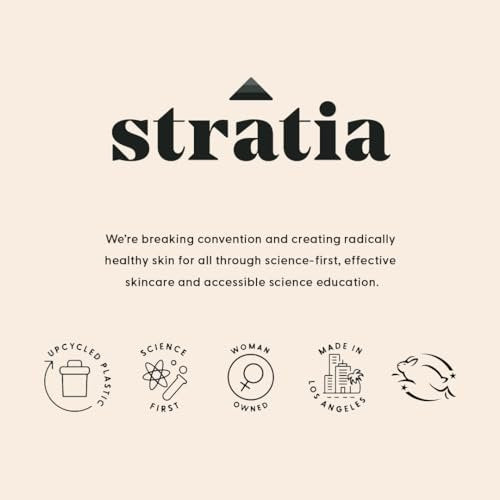 Stratia Interface Daily Moisturizer with Peptides – Hydrating & Repairing Face Moisturizer for All Skin Types (1.70 Fl Oz) Avelisse