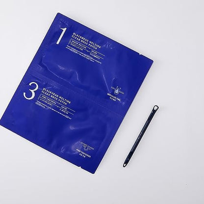 Mediheal Blackhead Melting Clear Nose Patch (4 Pack) – 3-Step Pore Melting & Soothing Sheets with Blackhead Remover Tool Avelisse