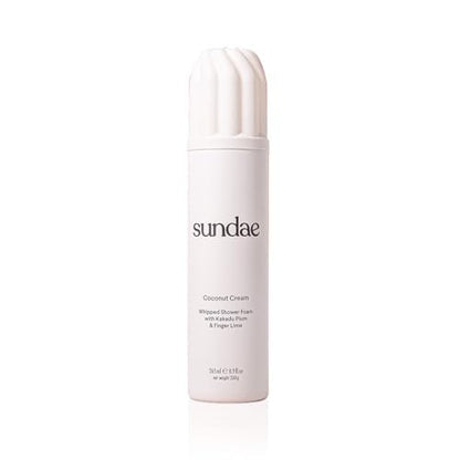 sundae Whipped Shower Foam Coconut Cream Foaming Body Wash - 8.9 fl oz (265ml) Avelisse