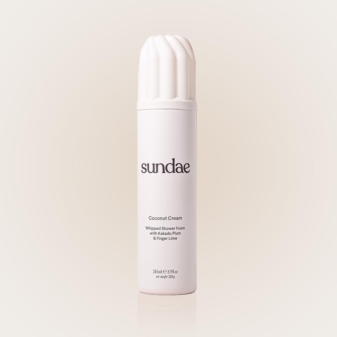 sundae Whipped Shower Foam Coconut Cream Foaming Body Wash - 8.9 fl oz (265ml) Avelisse