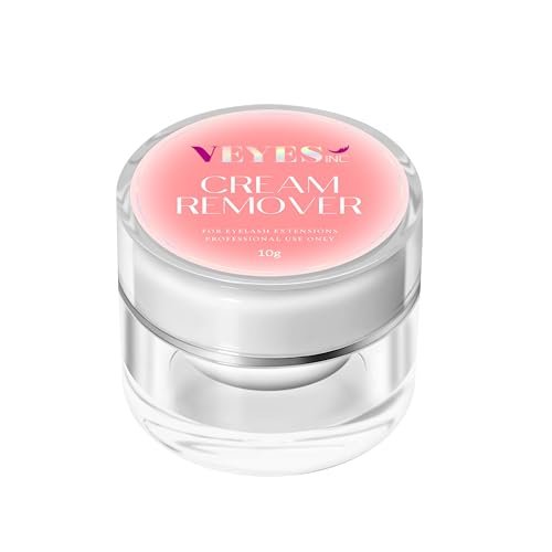 VEYES INC Cream Lash Remover for Lash Extensions – Low Irritation Eyelash Glue Remover, 10g, Professional & Salon Use, Peach - görsel 2