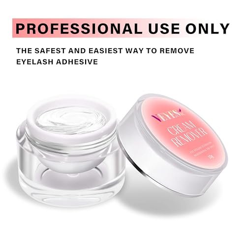 VEYES INC Cream Lash Remover for Lash Extensions – Low Irritation Eyelash Glue Remover, 10g, Professional & Salon Use, Peach - görsel 4