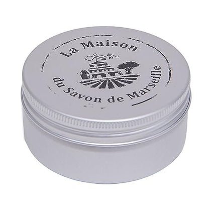 Maison du Savon de Marseille Solid Shampoo Bar with Coconut Oil for Dry Hair - 100g with Travel Soap Holder