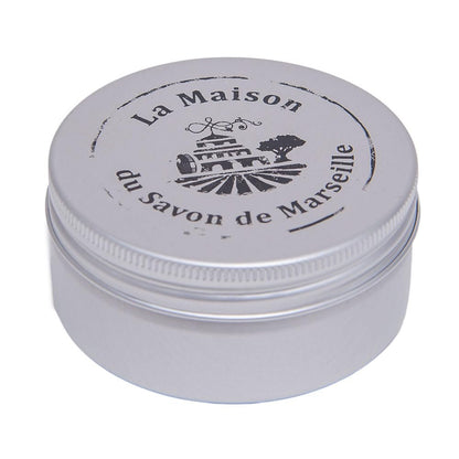 Maison du Savon de Marseille Solid Shampoo Bar with Coconut Oil for Dry Hair - 100g with Travel Soap Holder