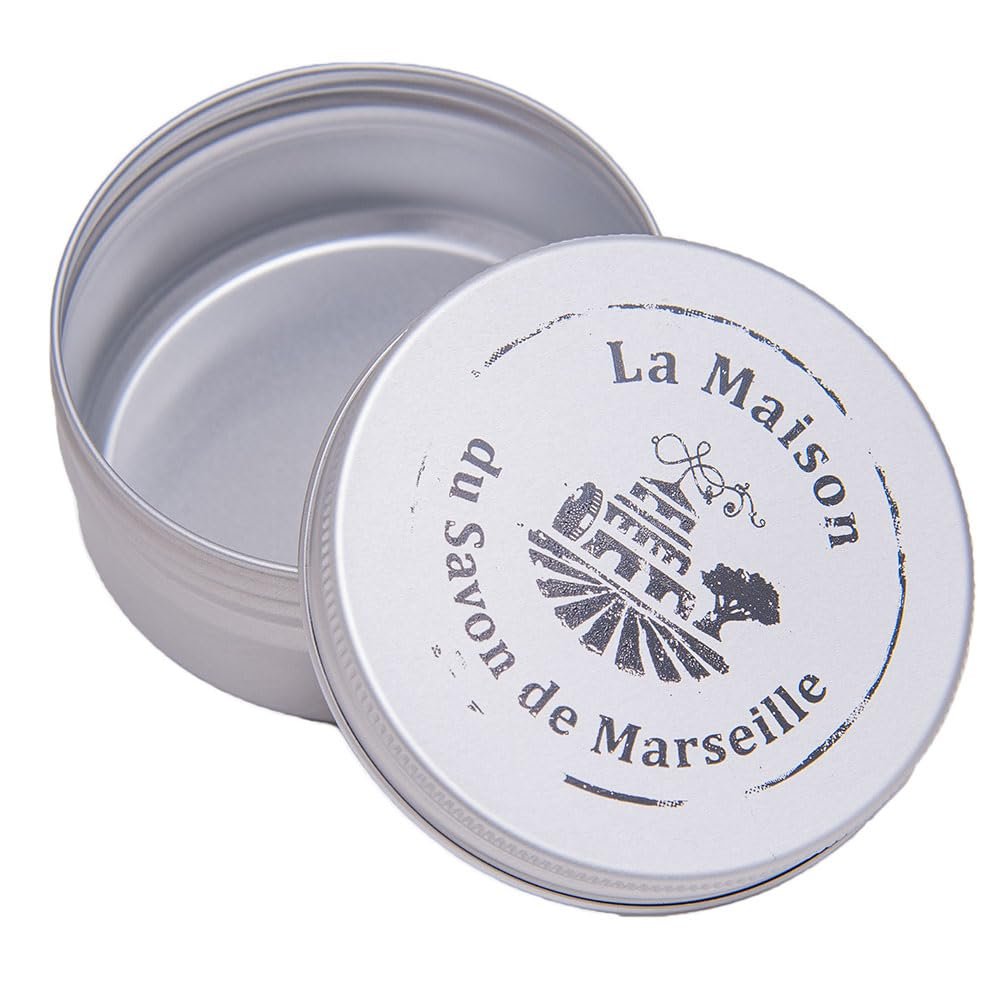 Maison du Savon de Marseille Solid Shampoo Bar with Coconut Oil for Dry Hair - 100g with Travel Soap Holder - görsel 5