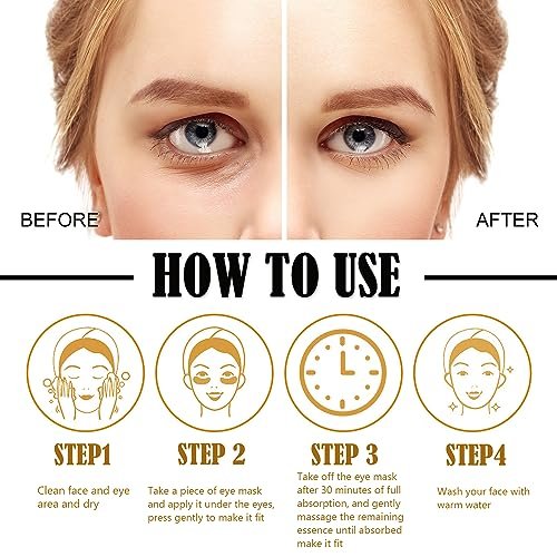 30 Pairs Lip Mask & Eye Mask - 24K Gold Under Eye Patches for Puffy Eyes, Lip Mask Skincare, Bulk Gifts for Bridesmaids, Mother's Day, Teacher Appreciation, Bachelorette Party Favors - görsel 16