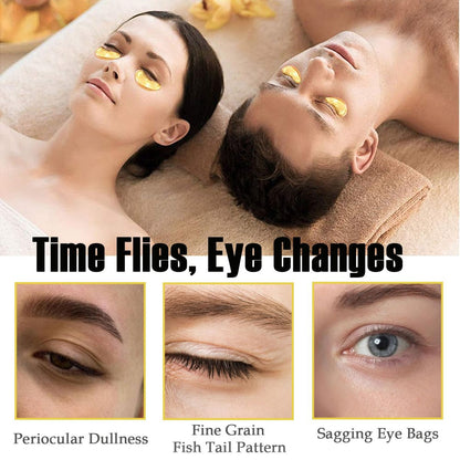 30 Pairs Lip Mask & Eye Mask - 24K Gold Under Eye Patches for Puffy Eyes, Lip Mask Skincare, Bulk Gifts for Bridesmaids, Mother's Day, Teacher Appreciation, Bachelorette Party Favors