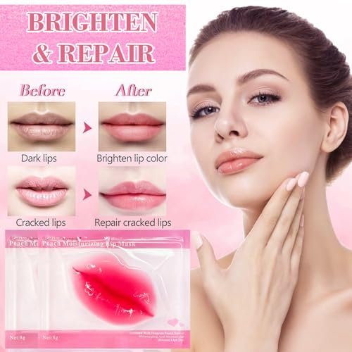 30 Pairs Gold Crystal Gel Collagen Lip & Eye Mask - Bulk Party Favors, Bridesmaid & Teacher Gifts - görsel 10