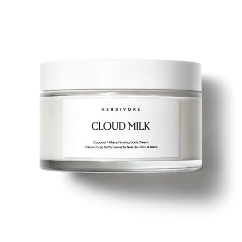 HERBIVORE Cloud Milk Coconut + Maca Firming Body Cream - Fast Absorbing Moisturizer for Smoother, Firmer Looking Skin, Vegan, 6.6 oz Avelisse