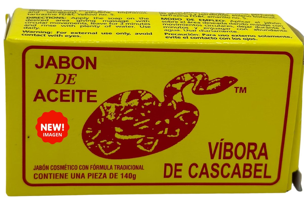 Rattlesnake Oil Soap (140g) – Face & Body Bar for Acne & Melasma Removal Avelisse