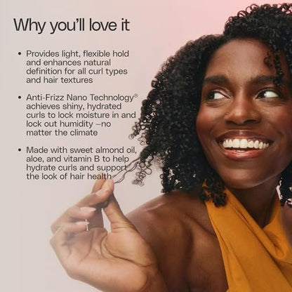Ouidad Advanced Climate Control Volumizing Foam - Lightweight Anti-Frizz Styling Foam for All Curl Types, 7 fl oz