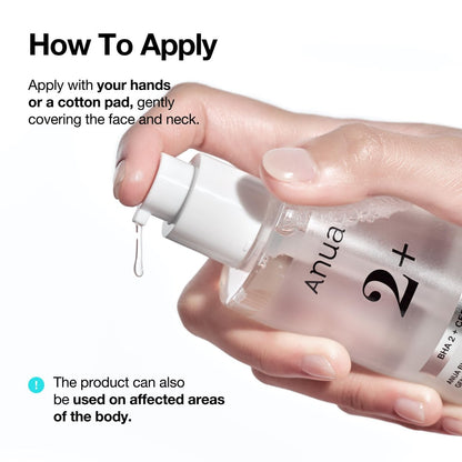 ANUA BHA 2% Gentle Exfoliating Toner – Mild Salicylic Acid Facial Exfoliant with Tea Tree, Hyaluronic Acid & Ceramides (150ml)