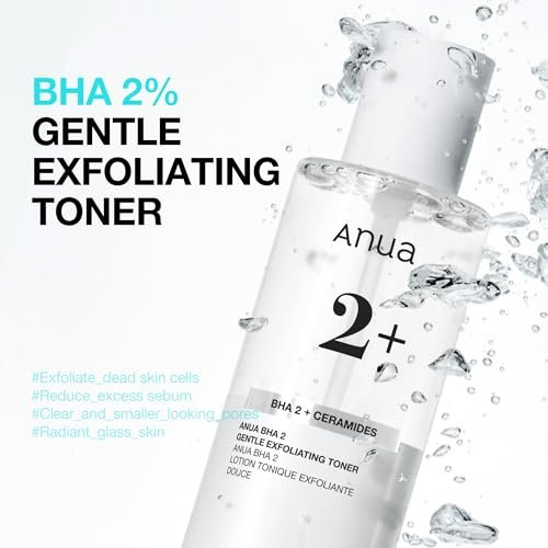 ANUA BHA 2% Gentle Exfoliating Toner – Mild Salicylic Acid Facial Exfoliant with Tea Tree, Hyaluronic Acid & Ceramides (150ml) - görsel 6