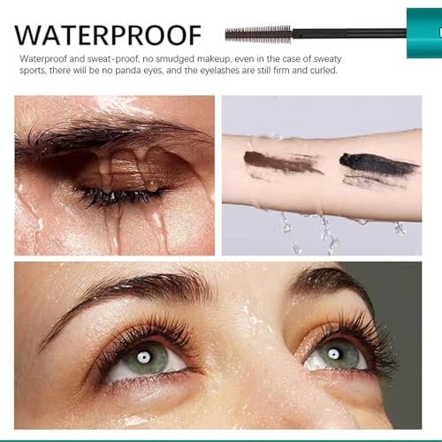 LGSZGDCN Sensational Washable Mascara – Black Liquid Extensions, Long-Lasting, Thick, Waterproof & Smudge-Proof, Hypoallergenic, 0.38 Fl Oz - görsel 8