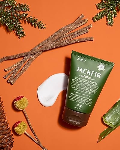 Jackfir The Classic Daily Facial Moisturizer for Men - Natural Face Cream with Aloe, Squalane & Moringa Seed Oil - EWG Verified, Organic Ingredients, All Skin Types, 3 Fl Oz Avelisse