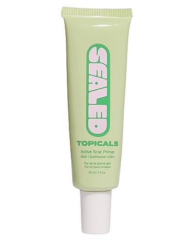 Topicals Sealed Active Scar Filling Primer for Acne Prone Skin - Retinol & Salicylic Acid - 1 Oz Avelisse