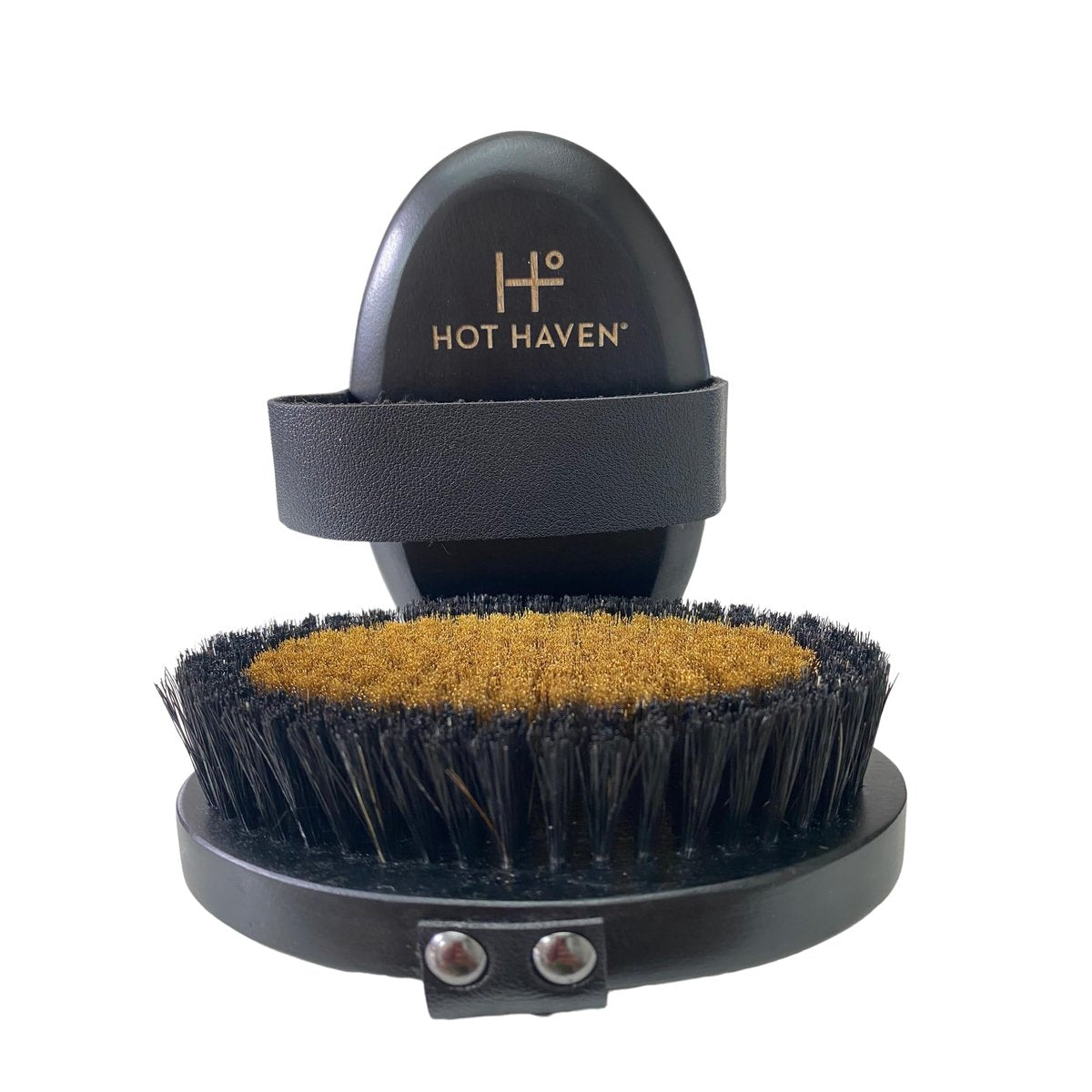 HOT HAVEN Ionic Copper Dry Brushing Body Brush for Lymphatic Drainage & Exfoliation Avelisse