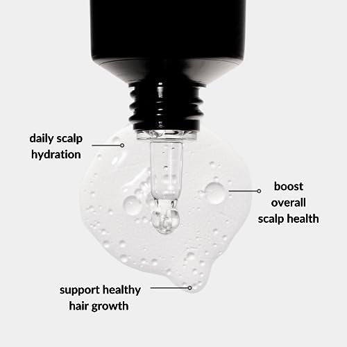 Love Ur Curls Healthy Scalp Serum – Turmeric & Basil Hair Growth Activator for Thicker, Fuller Hair, Vegan, 1.7 oz Avelisse