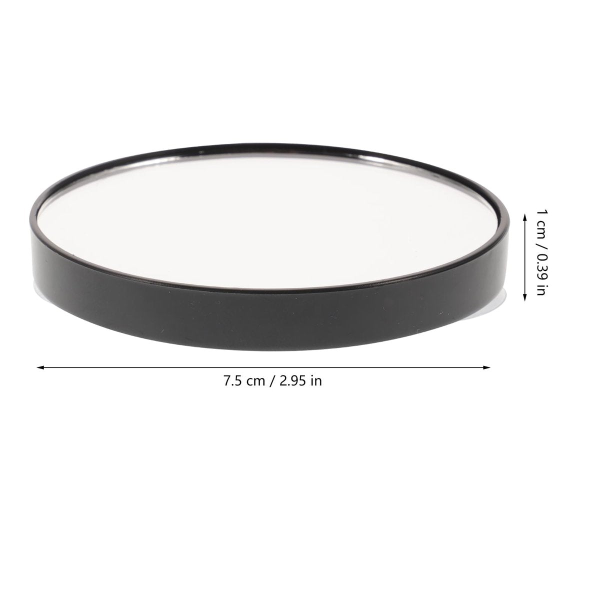 FRCOLOR 2-Pack 5X Magnifying Compact Makeup Mirror with Suction Cups – Small Round Portable Cosmetic Mirror for Bathroom Wall, Travel, and Vanity - görsel 13