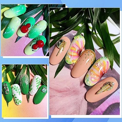 NAILKISS Water Droplet Gel Nail Polish - 15ml Rain Drop Effect Soak Off UV LED Nail Gel for Ice Dew Nail Art Design - görsel 10