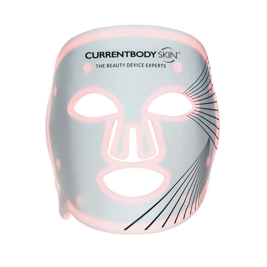 CurrentBody Skin LED Light Therapy Face Mask Series 1 - Red Light Anti-Aging Device for Wrinkle Reduction Avelisse