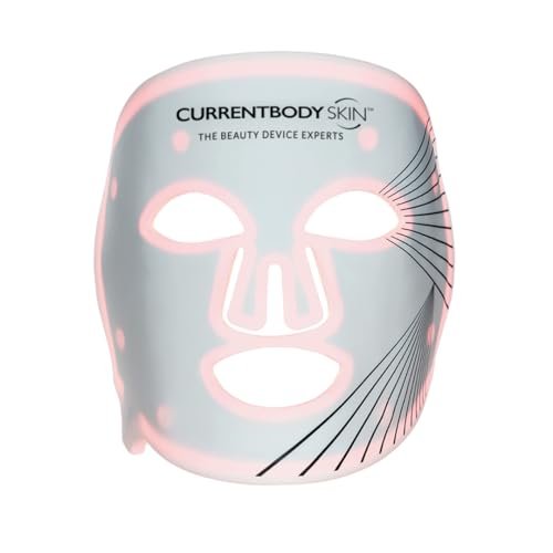 CurrentBody Skin LED Light Therapy Face Mask Series 1 - Red Light Anti-Aging Device for Wrinkle Reduction Avelisse