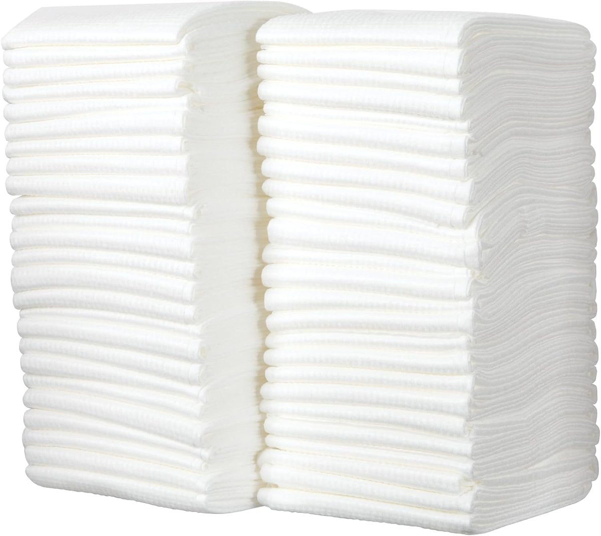 ForPro Professional Collection Premium Disposable Bath Towels - Extra Large 15" x 31.5" White Non-Woven Towels, 50-Count for Salon, Spa & Home Avelisse