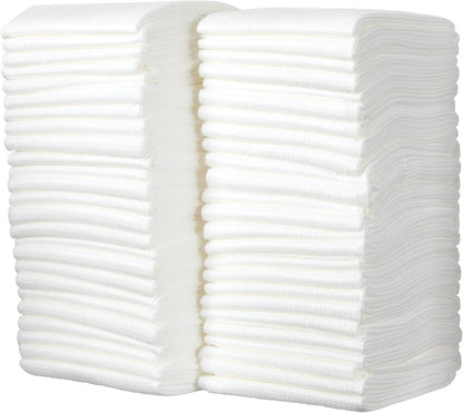 ForPro Professional Collection Premium Disposable Bath Towels - Extra Large 15" x 31.5" White Non-Woven Towels, 50-Count for Salon, Spa & Home Avelisse