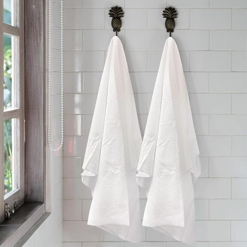 ForPro Professional Collection Premium Disposable Bath Towels - Extra Large 15" x 31.5" White Non-Woven Towels, 50-Count for Salon, Spa & Home Avelisse