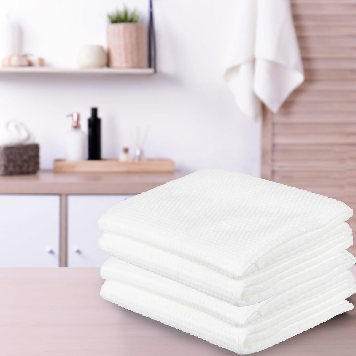 ForPro Professional Collection Premium Disposable Bath Towels - Extra Large 15" x 31.5" White Non-Woven Towels, 50-Count for Salon, Spa & Home Avelisse