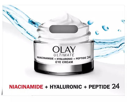 Olay Ultimate Niacinamide + Hyaluronic + Peptide Eye Cream – 0.5 fl. oz. (Pack of 2) Avelisse