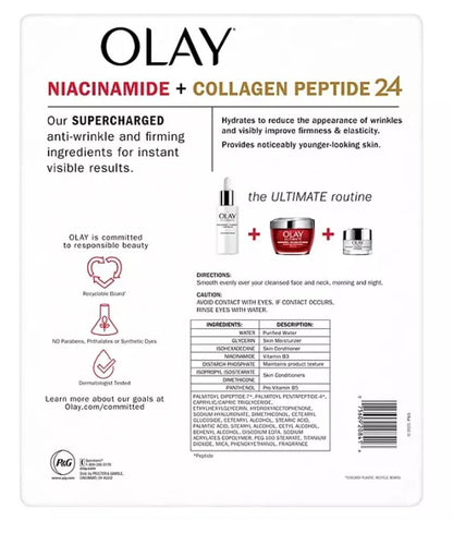 Olay Ultimate Niacinamide + Hyaluronic + Peptide Eye Cream – 0.5 fl. oz. (Pack of 2) Avelisse