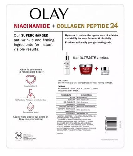 Olay Ultimate Niacinamide + Hyaluronic + Peptide Eye Cream – 0.5 fl. oz. (Pack of 2) Avelisse