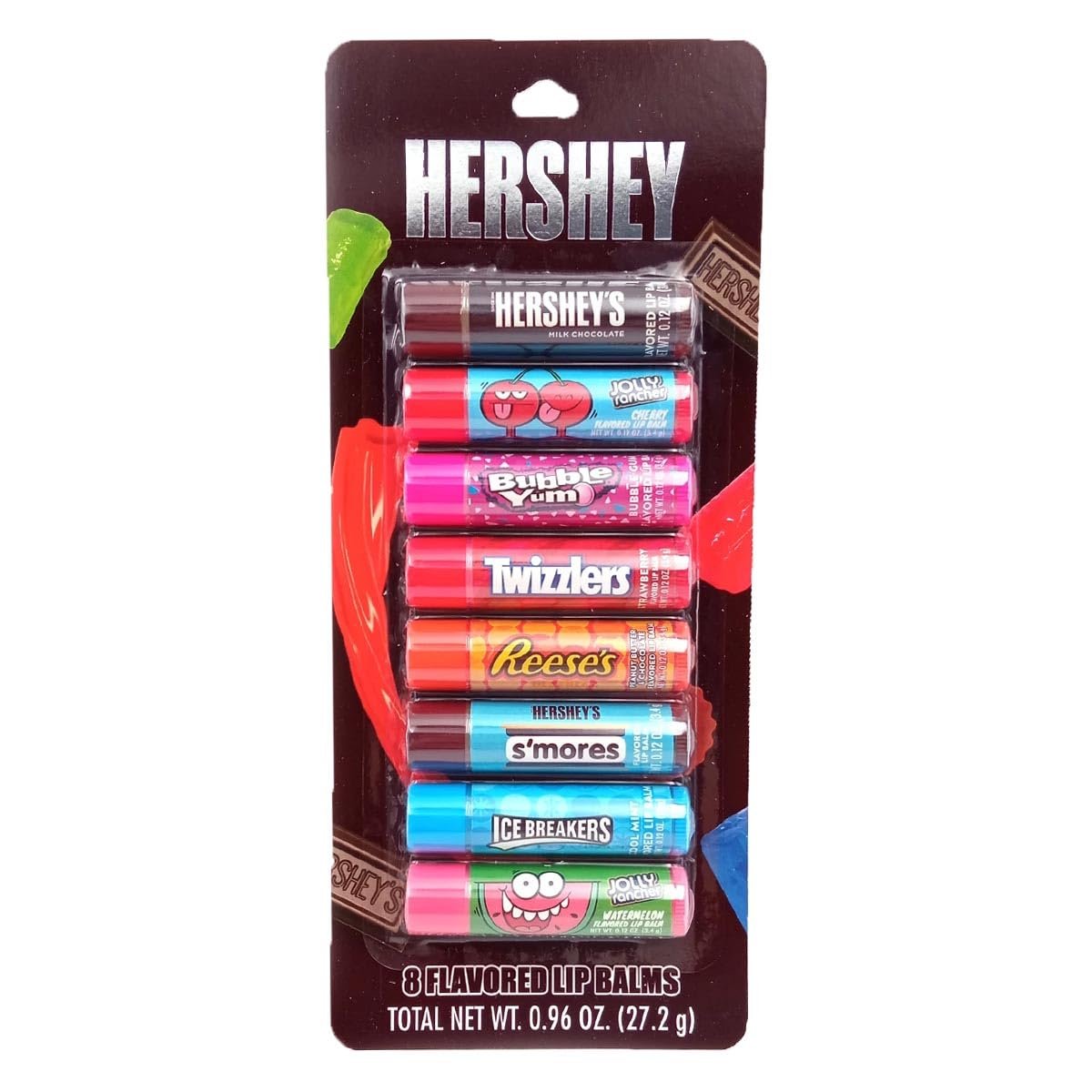 Taste Beauty Hershey's 8-Pack Lip Balm Assorted Flavors - görsel 2