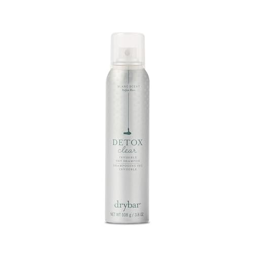 Drybar Detox Clear Invisible Dry Shampoo Spray - Absorbs Light Oils, Clean & Refreshed Hair, Soft Sheer Finish, Blanc Scent, 3.8 oz Avelisse