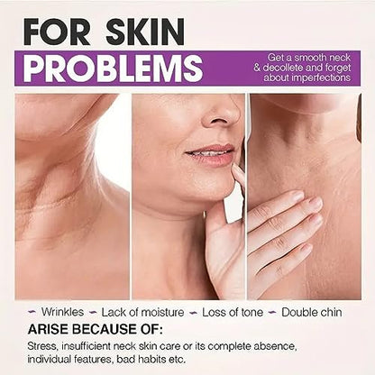 New Irven Collagen Face & Neck Tightening Cream - Firming & Lifting Anti-Wrinkle Neck Moisturizer for Double Chin Reduction, 1.76 oz