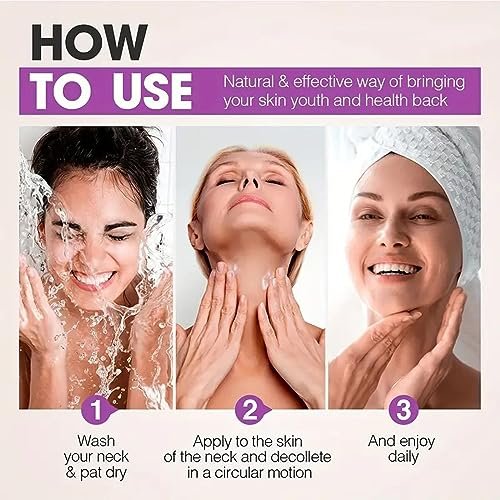 New Irven Collagen Face & Neck Tightening Cream - Firming & Lifting Anti-Wrinkle Neck Moisturizer for Double Chin Reduction, 1.76 oz - görsel 14