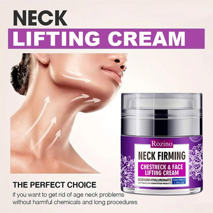 New Irven Collagen Face & Neck Tightening Cream - Firming & Lifting Anti-Wrinkle Neck Moisturizer for Double Chin Reduction, 1.76 oz
