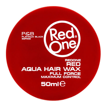 Redone Hair Styling Aqua Wax - Ultra Hold Edge Control Gel with Strawberry Scent - Travel Size 50ml